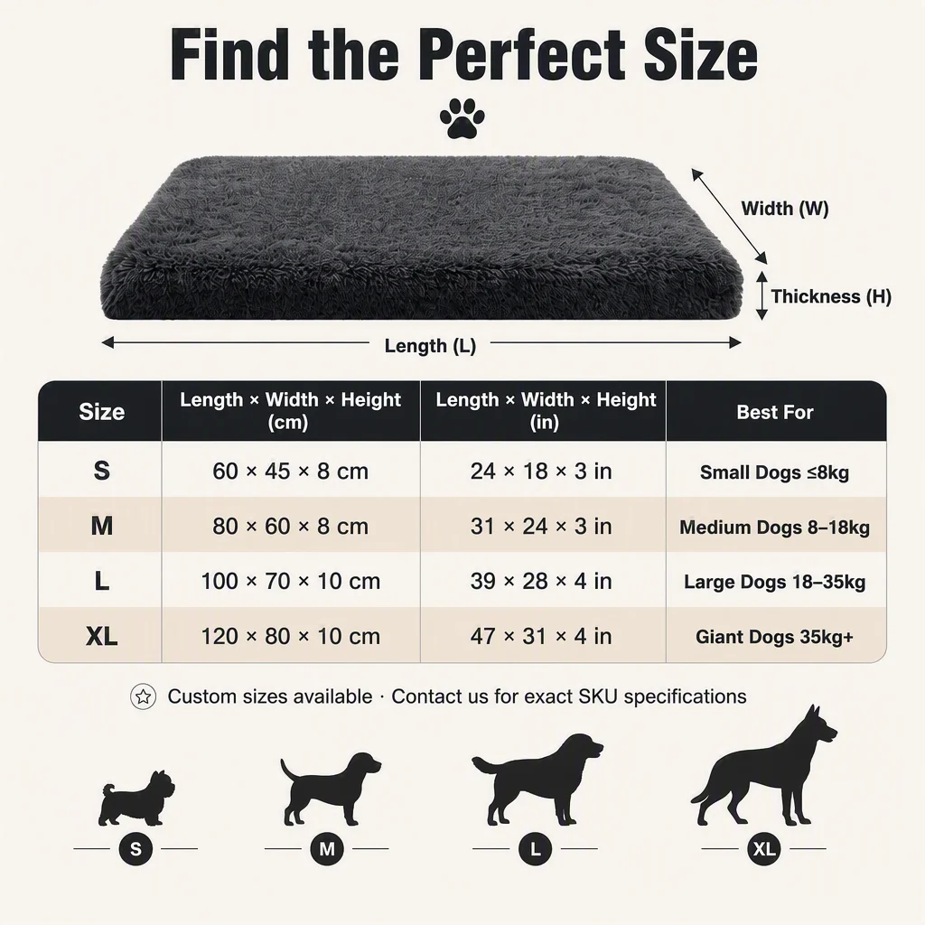 Long Pile Shaggy Faux Fur Dogs — Product details 6