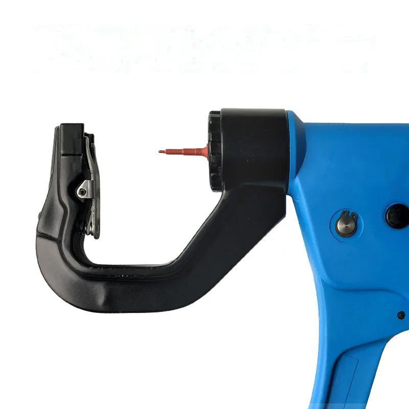 Vertical Ear Tag Pliers Automatic Rebound Ear Tagger Metal Animal Ear Tag Applicators for Sheep Goat Cattle