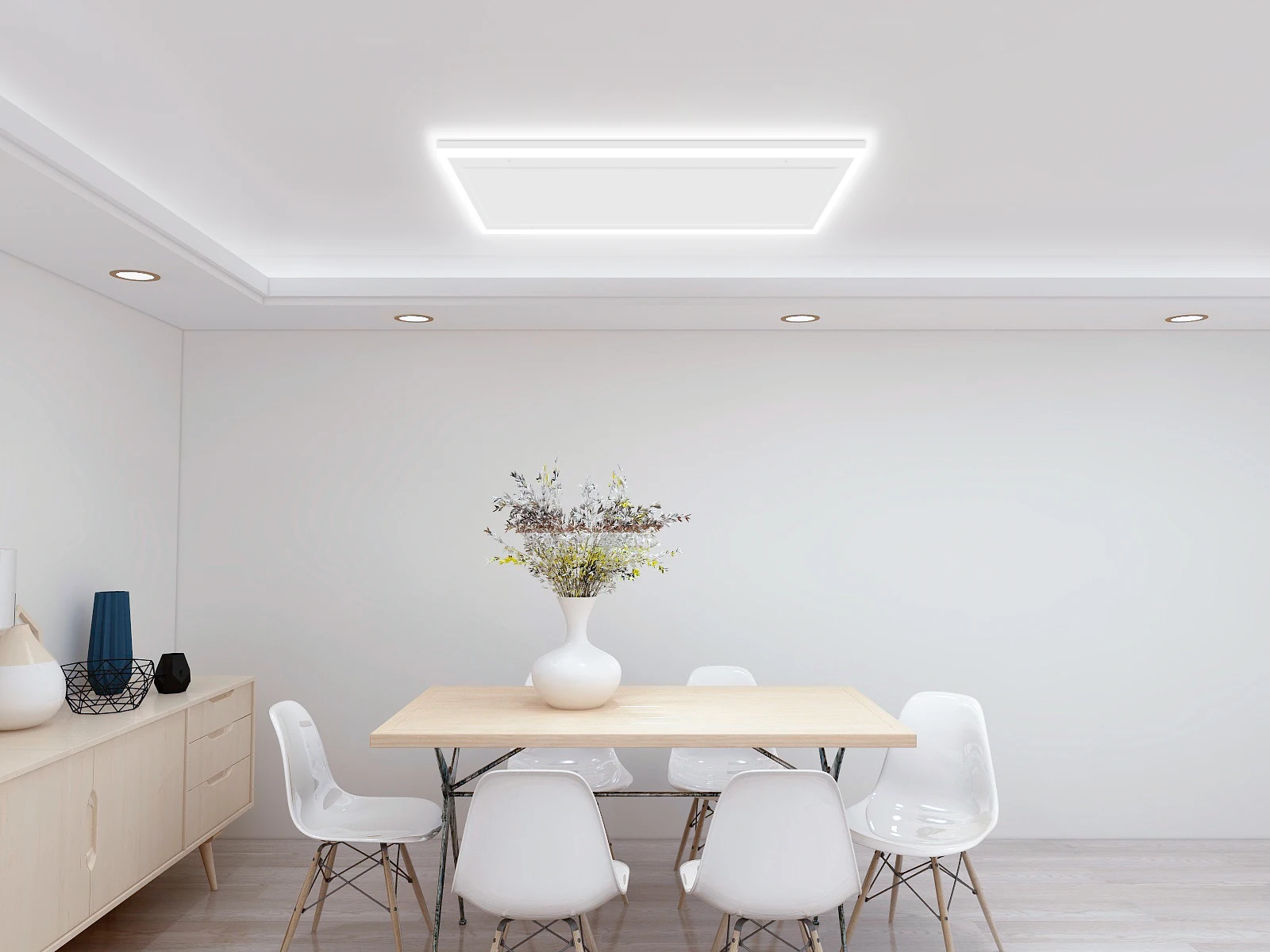 FIR Radiant Heater With Led Light Surrounded Energy Saving Heating Panel