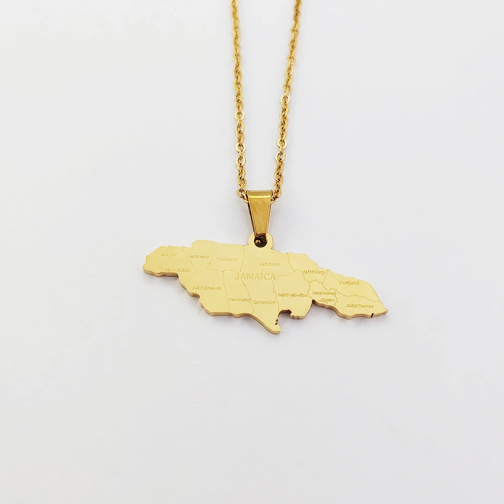 Tree Africa Map Necklace Joyas - H8137e07debbb42aeb08fda4074404309P