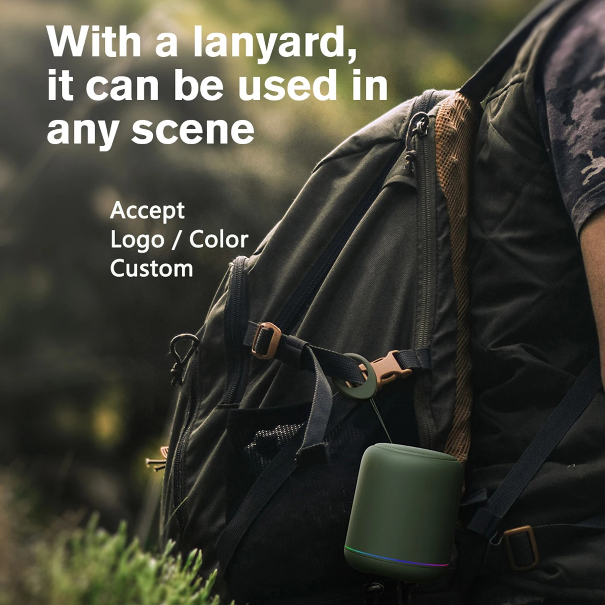 Mini Portable Macaron Bluetooth Speaker Customized Logo Wireless Speaker for iPhone 14 Huawei for Mate 50