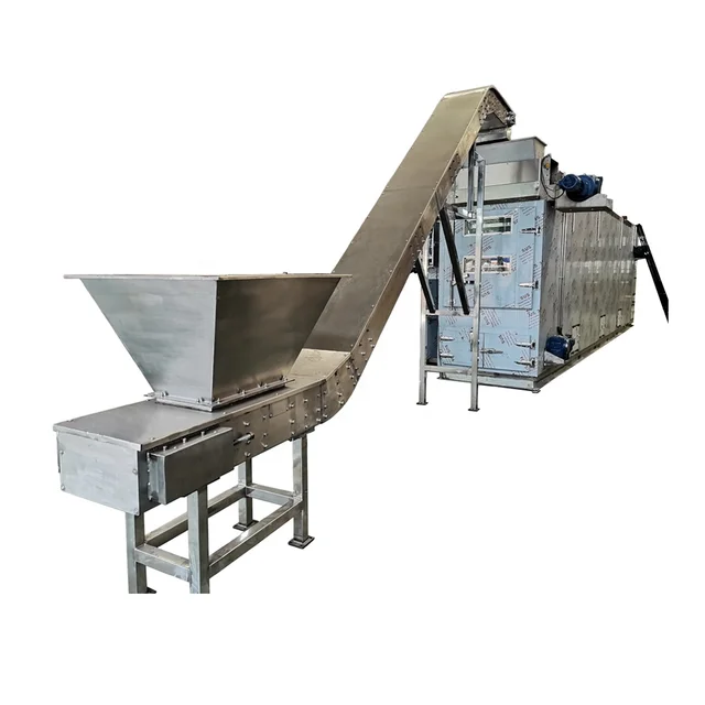 China Professional Factory Industrial Commercial Conveyor High Effectively Stainless Steel Scrape Conveyor 3