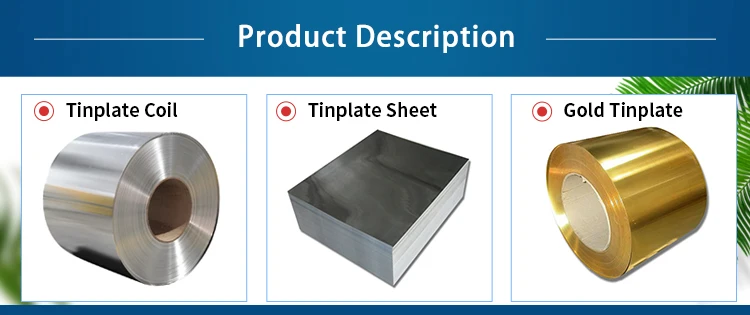 Customize Metal Tin Plate 0.18mm Tinplate With Golden
