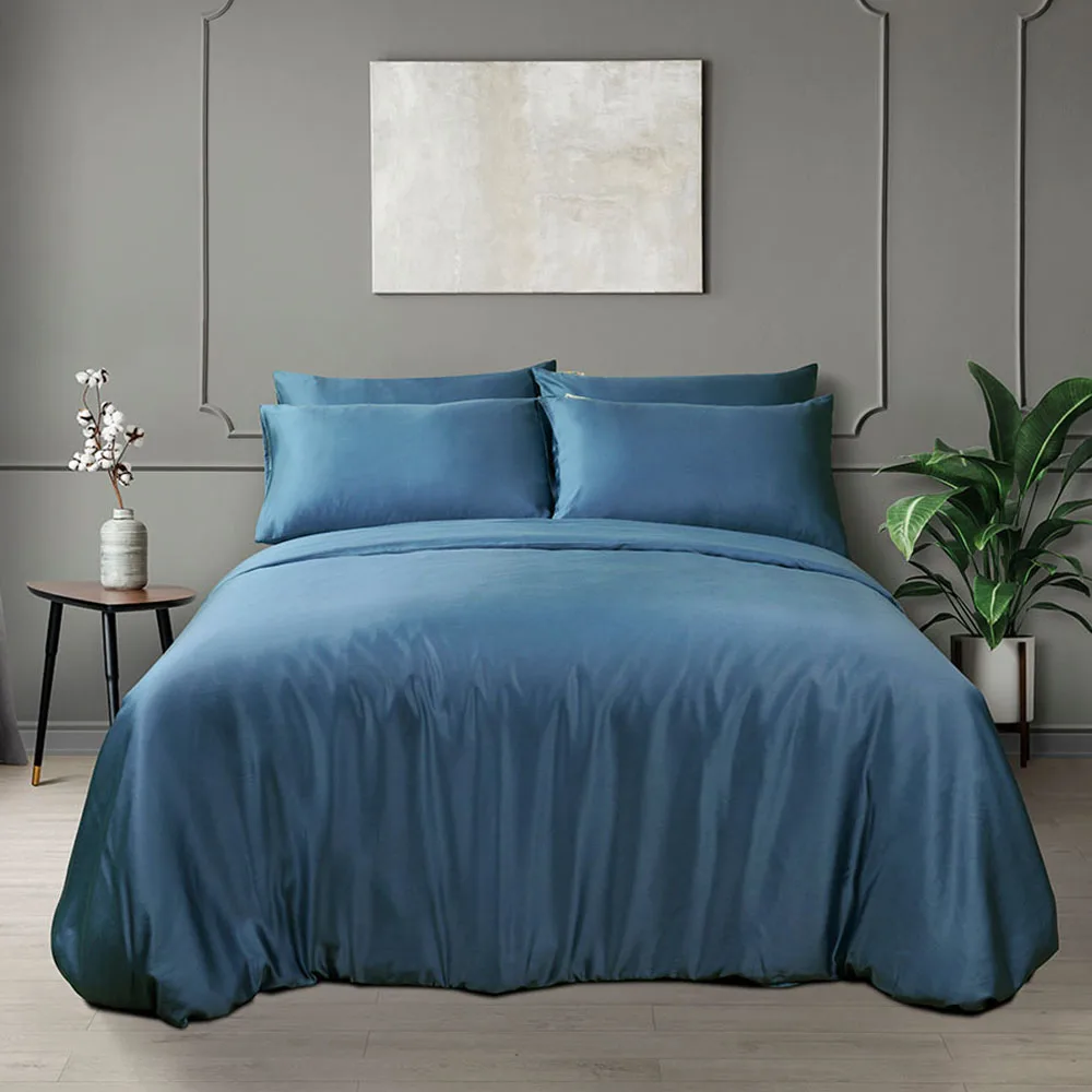 Постельное белье Lyocell из Эвкалиптового волокна, 100% Тенсел, индивидуальный дизайн, Королевский размер