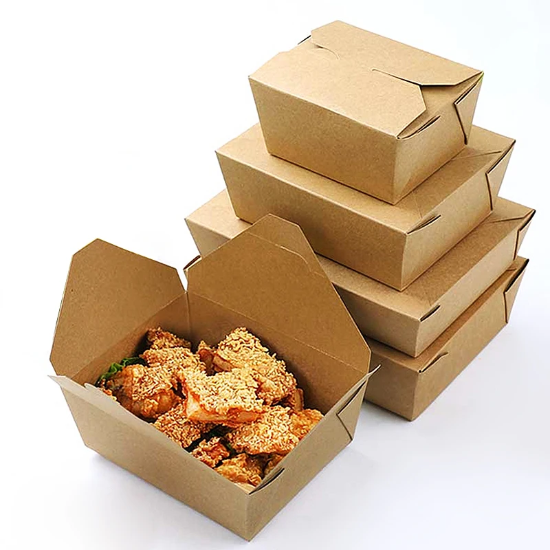 Buy Wholesale China Food Packaging Boxes Dessert Containers Kraft Paper  Boxes Fast Food Packaging Food Containerscartons & Food Packaging Boxes at  USD 0.1