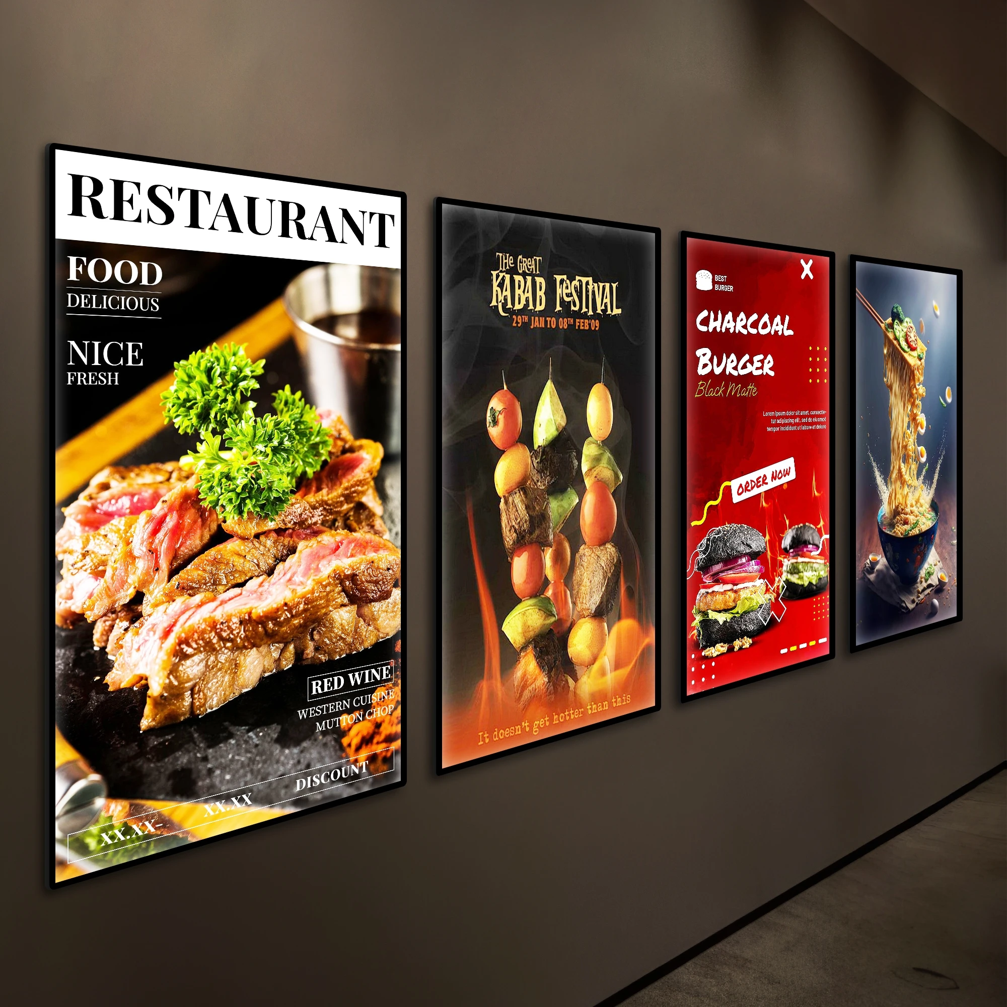 Shop Outdoor Ultra Thin Light Box - Perfect for Advertising
