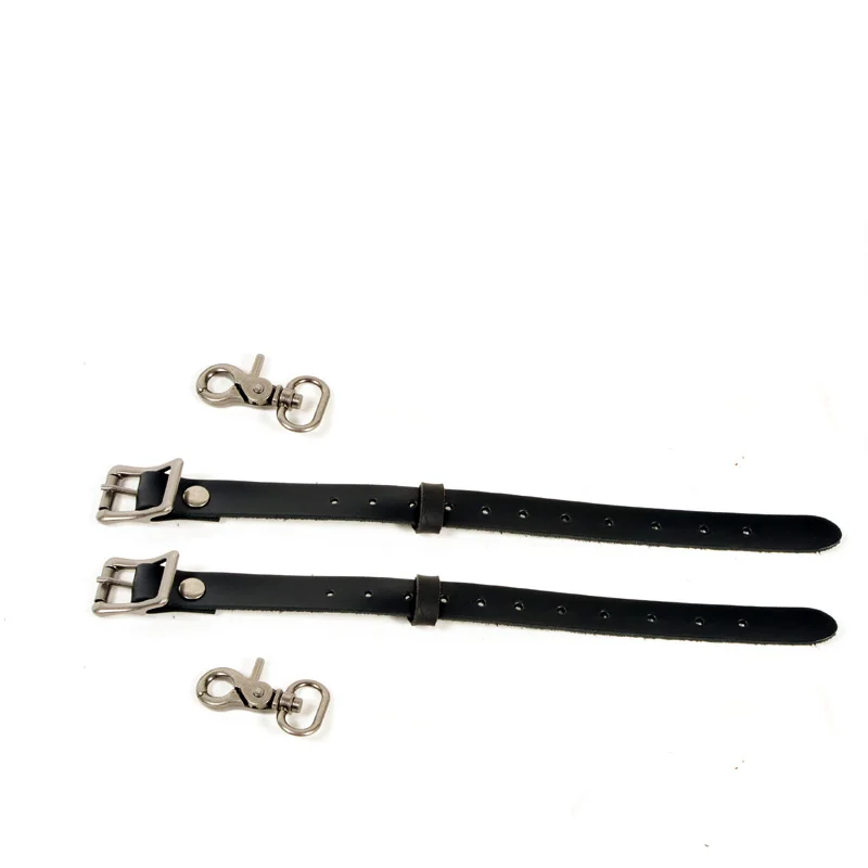 Wear-resistant motorcycle bag strap leather belt universal bicycle bag belt