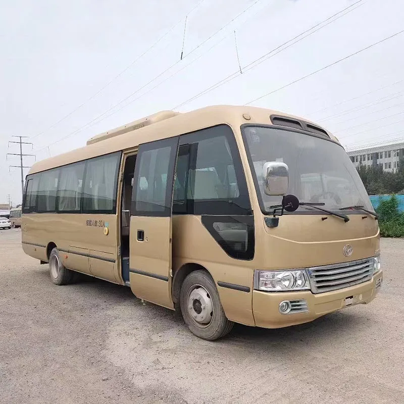 Ultimate Lhd Electric Coaster Passenger Bus 60kw Used Coaster 30 Seater Bus Promotion Coaches