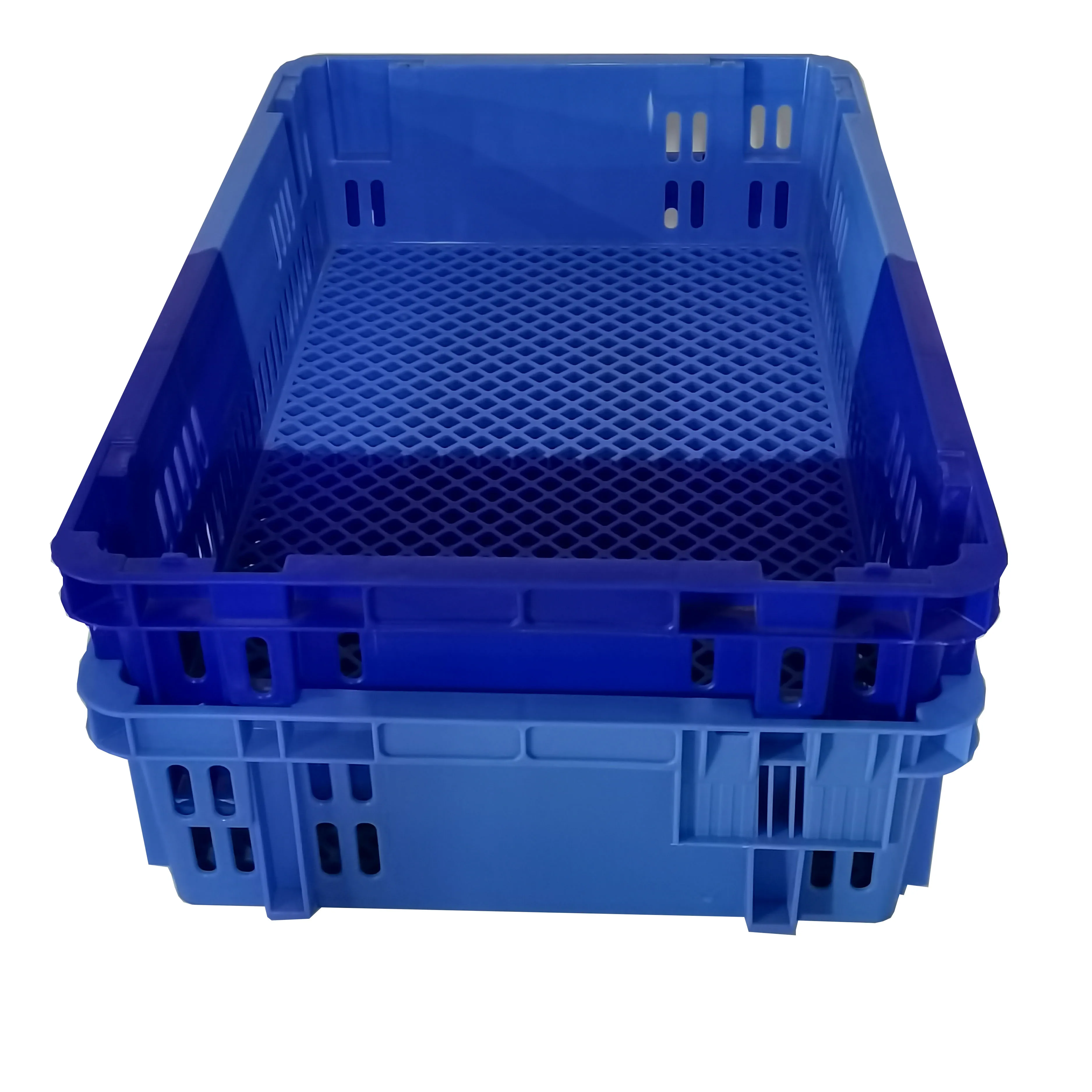Collapsible Straight Side Plastic Fruit Crates Baskets Reusable Crate Buy Large Plastic