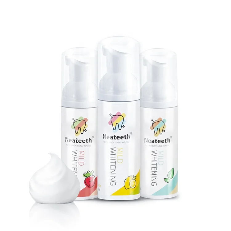 Горячая Распродажа одобренная CE жидкая зубная паста с ароматом клубники для отбеливания
