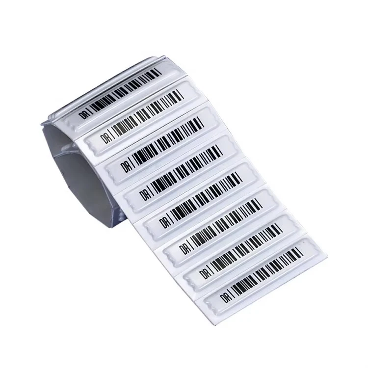 Factory Supply EAS Security Control System Tags Supermarket Security Am 58KHZ Soft Label DR Label Tag EAS Anti Theft Am Label