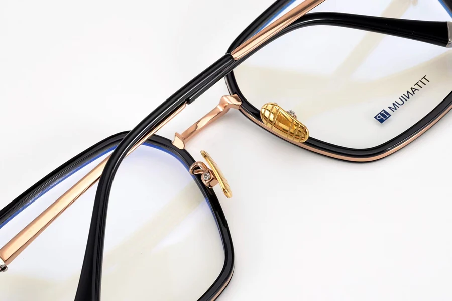 CH5232 Professional Design Half Frame Reading Glasses Titanium  Glasses Frame Japan