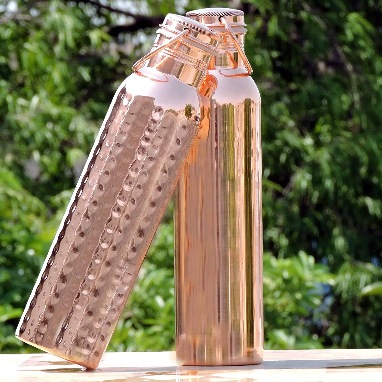 銅製水筒セット 持ち手付き 1000ML| Alibaba.com