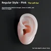 Orecchio sinistro rosa regolare