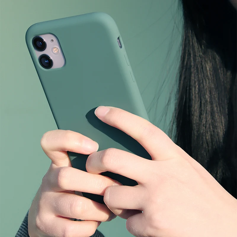 Новое поступление Красочный мягкий силиконовый ударопрочный чехол для мобильного телефона iPhone 11 Pro Max X Xr Xs 8 7 6