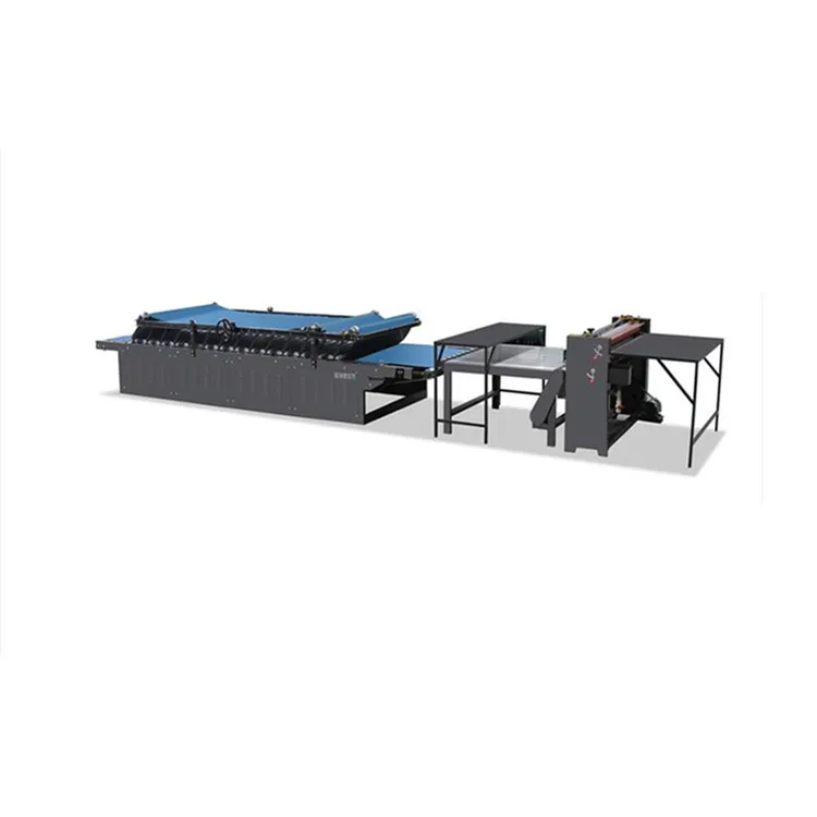 Manual Feeding Type Corrugated Cardboard Flute Paper Laminator Machine Cold Glue Automatic Sheet Pasting Machine Electric