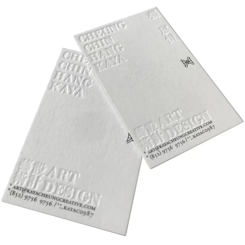 Печать логотипа на заказ печать горячей штамповкой элегантном золотом фольге тиснение бумаге визитные