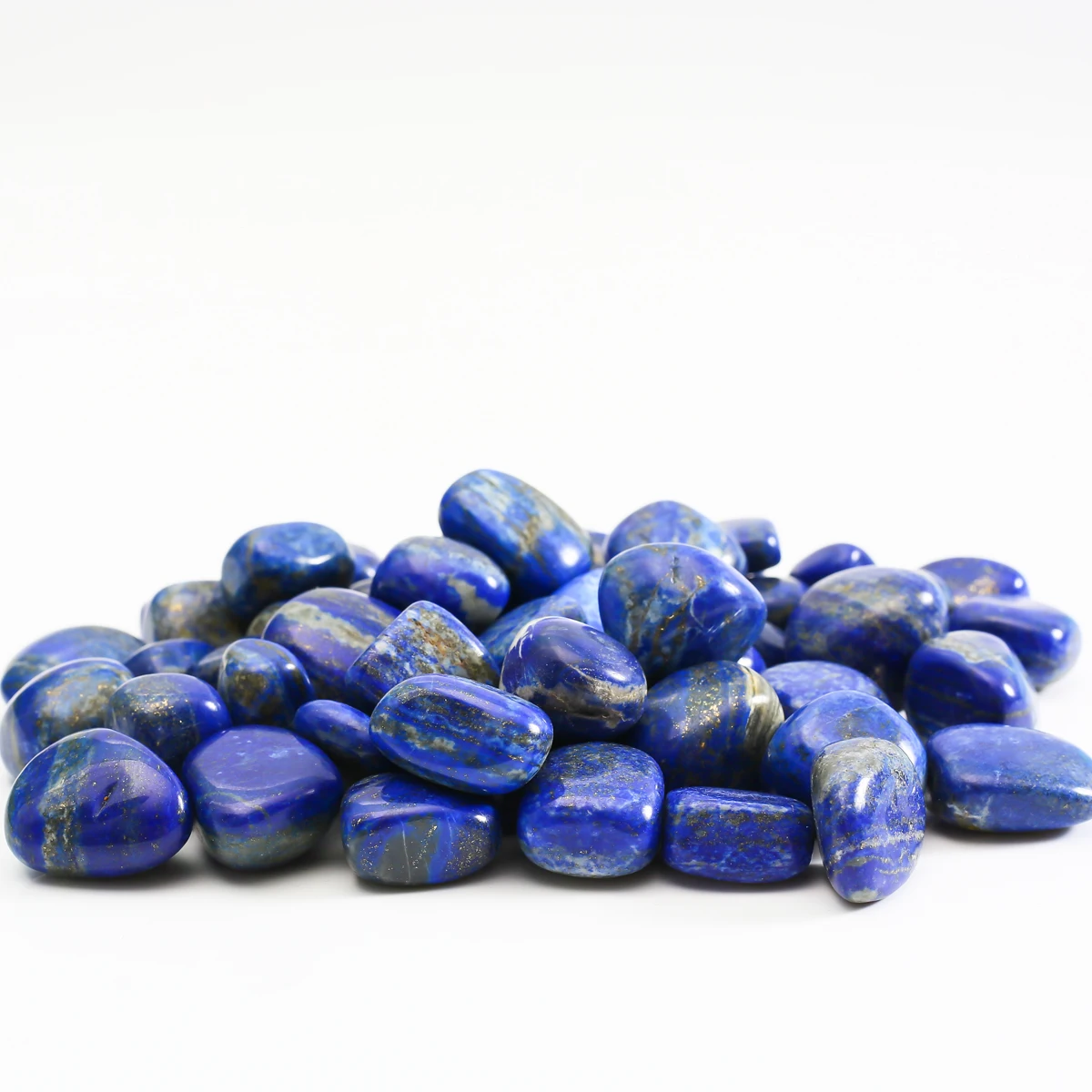 Bulk Wholesale Natural Lapis Lazuli Tumbled Crystals Stones Healing Crystal Tumbled Stones