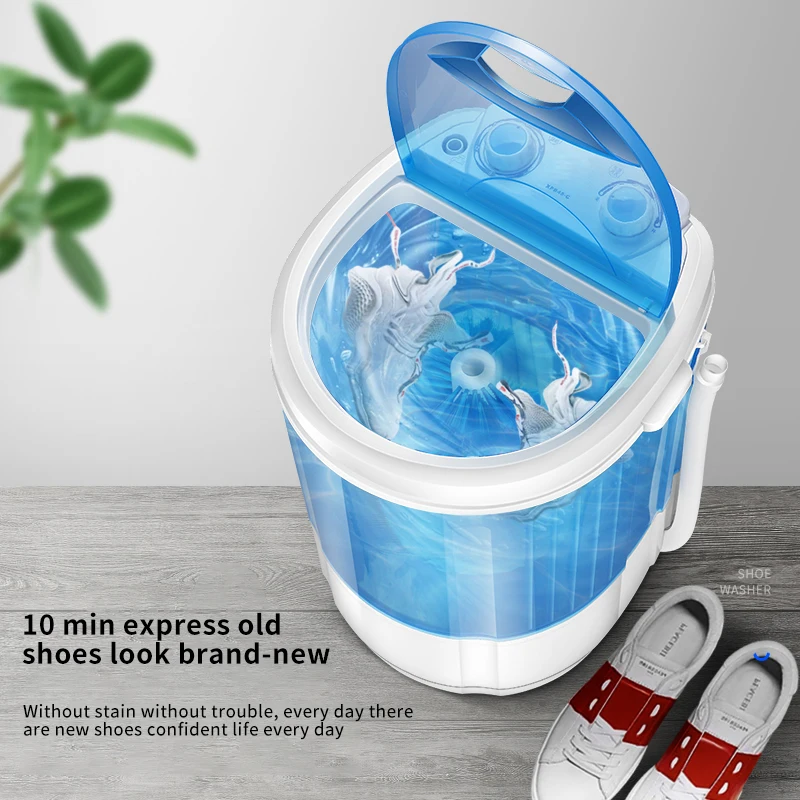 Epsilon маленькое черное мини портативный турбина Maquinas Para Lavar Zapatillas Lavadoras De Ropa Химчистка Lavatrice машинка для чистки обуви
