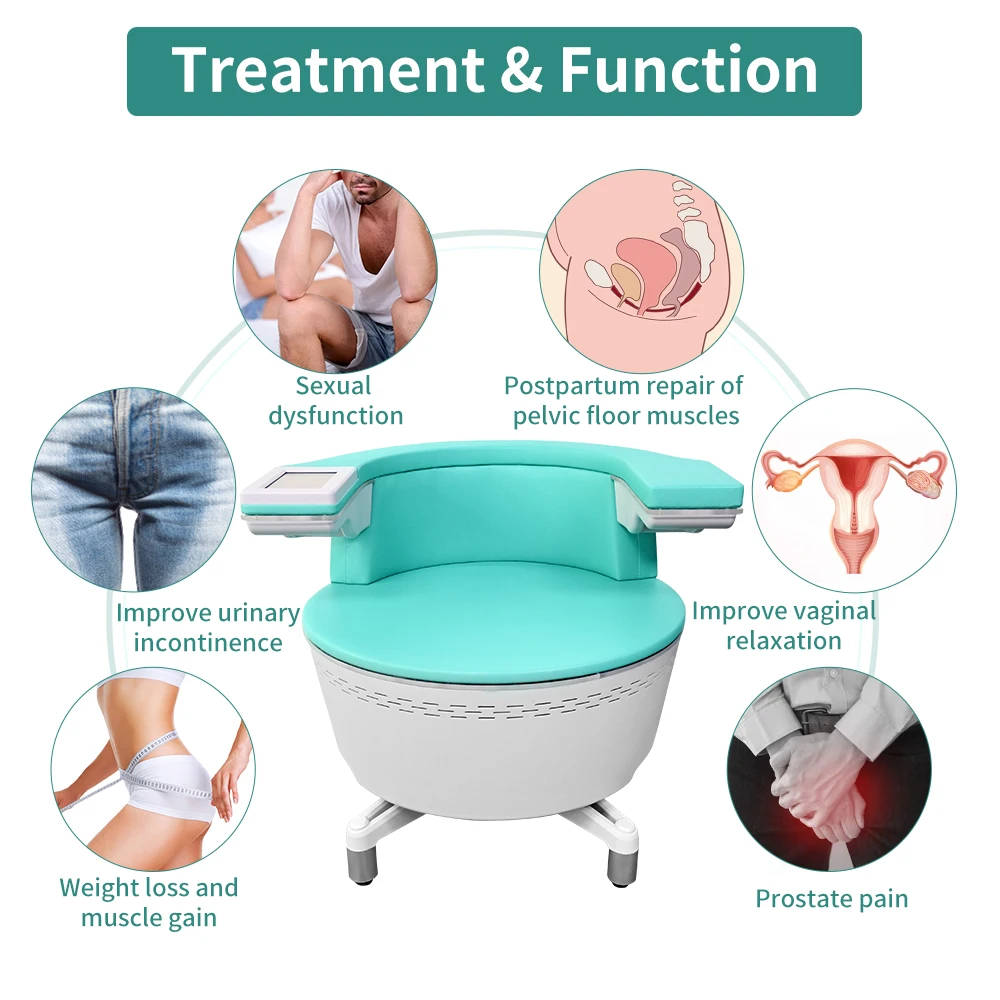 Ems Chair Ems Pelvic Floor Hip Chair For Treatment Vaginal Tightening ...