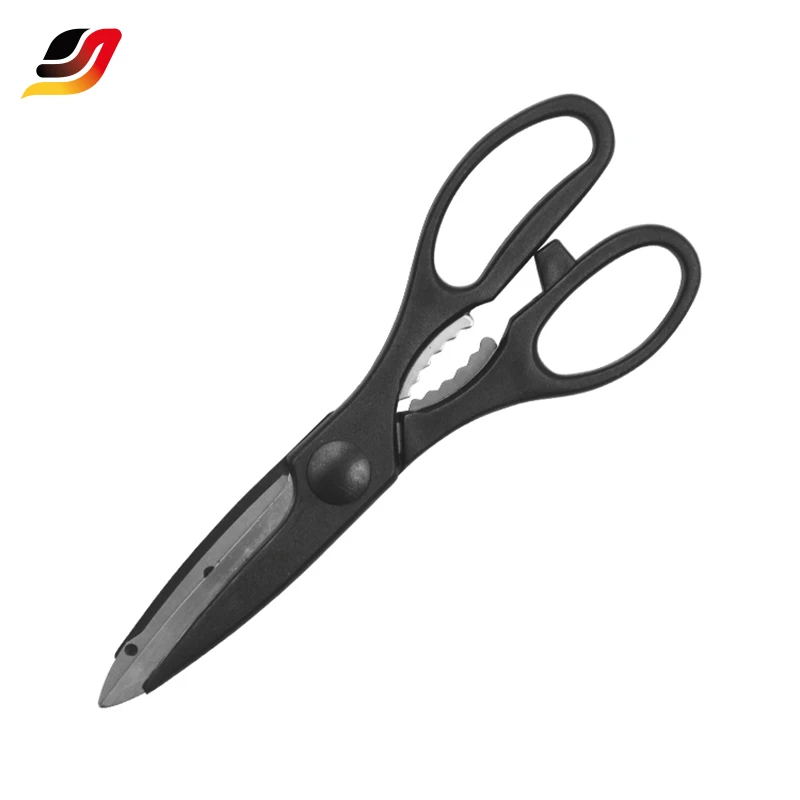 Multifunctional Scissors Chef Slicer Knife Stainless Steel 14pcs Kitchen Knives Set with Wooden Block Knife