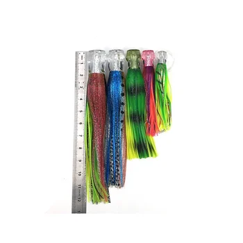 10.5 Inches 170g High Quality Tuna Resin Head Wahoo Fishing Trolling Lure Marlin Lure for Ocean Sea Boat Fishing – Trolling Lure – view 4