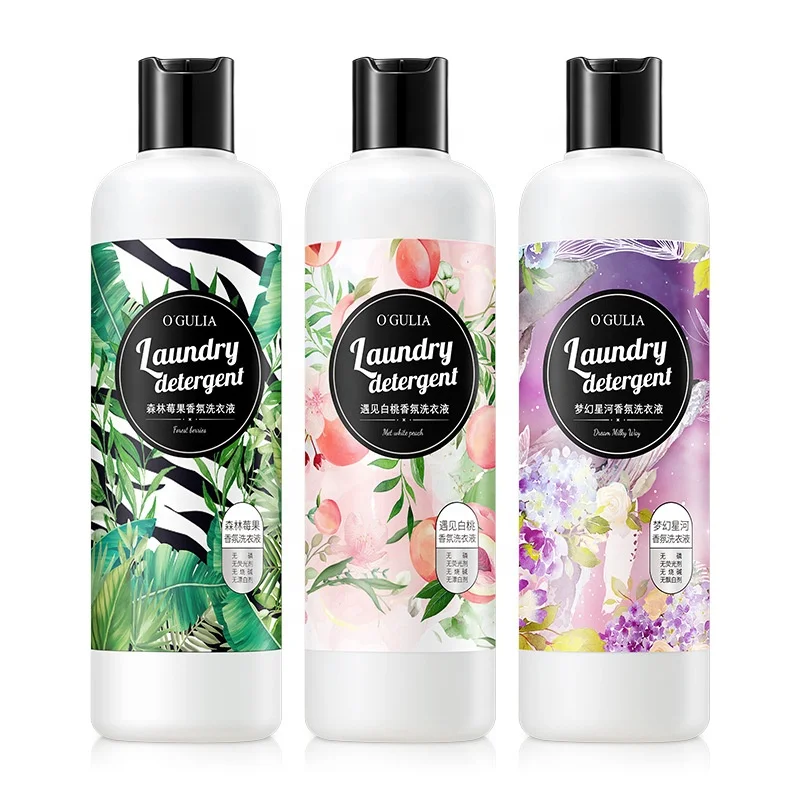 Индивидуальная Ароматизированная жидкость для стирки, длительное очищение, моющее средство для стирки, Ароматизированная жидкость для стирки