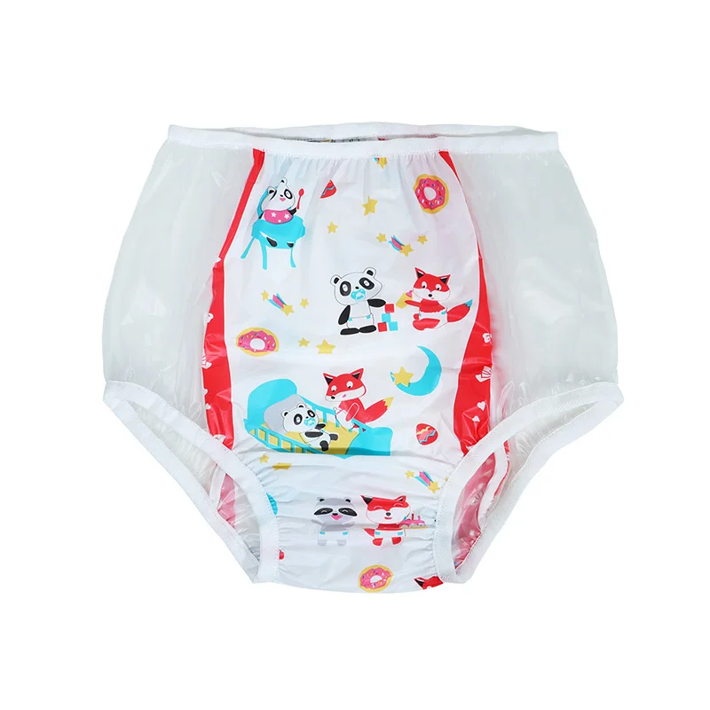 2021 Abdl Bedruckte Corlorful Pvc Adult Plastic Pants Fetisch Abdl Plastic Panties Buy 7576