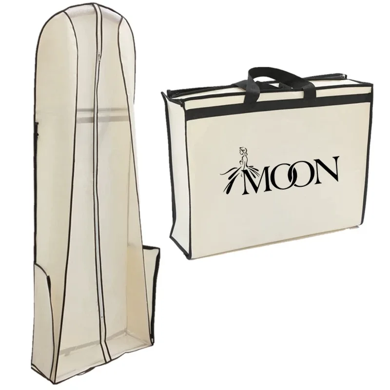 Best seller garment bags custom logo with high-quality zip lock garment bag for clothes travel storage suit cover garment bag