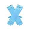 Blue gloves