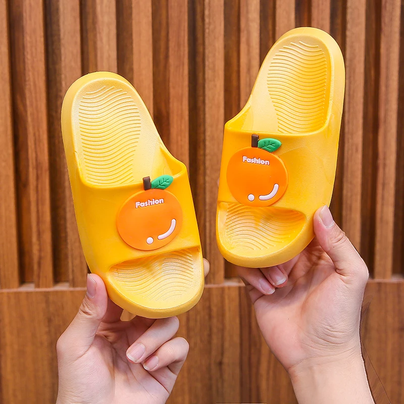 
Мультяшные детские тапочки для детей, необычные детские летние тапочки для девочек, детские сандалии-слайды 