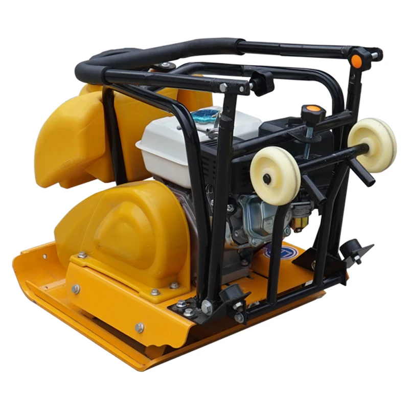 Vibratory Plate Compactor Gasoline Engine Plate Compactor Machine