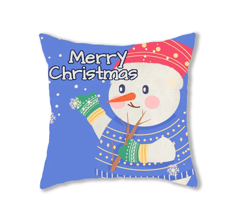 Christmas Print Decoration Cushion Cover supplier