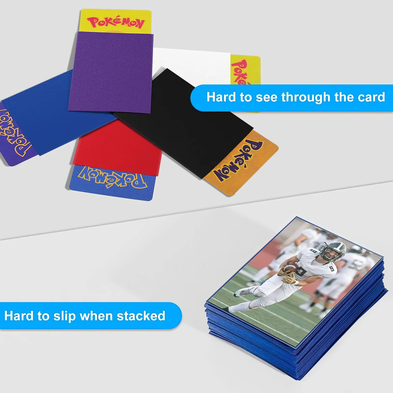 hard cover sleeves for cards Beckett Shield Large Size Card Storage Sleeves (Semi Rigid) – JB's Sports  Cards