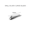 Small Silver Curved