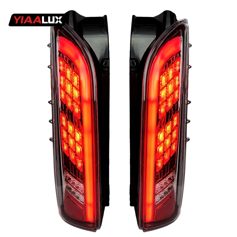 For Toyota Hiace 2019 2020 Led Rear Tail Light Drl Stop Light Turn Signal Lamp Backup Lamp Led Tail Lights