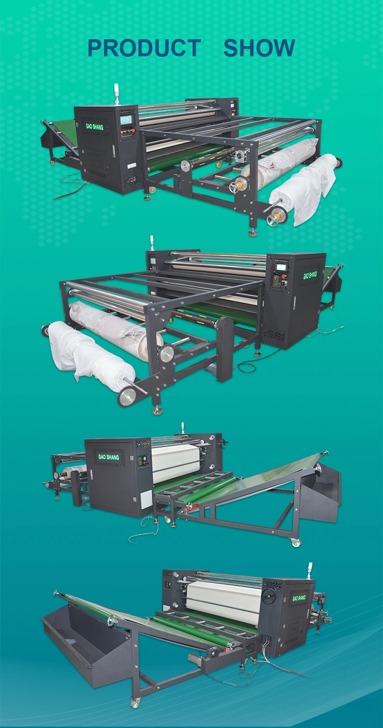 30*190cm High-Precision Roller Heat Transfer Machine for Sublimation Printing - Calandra Type details
