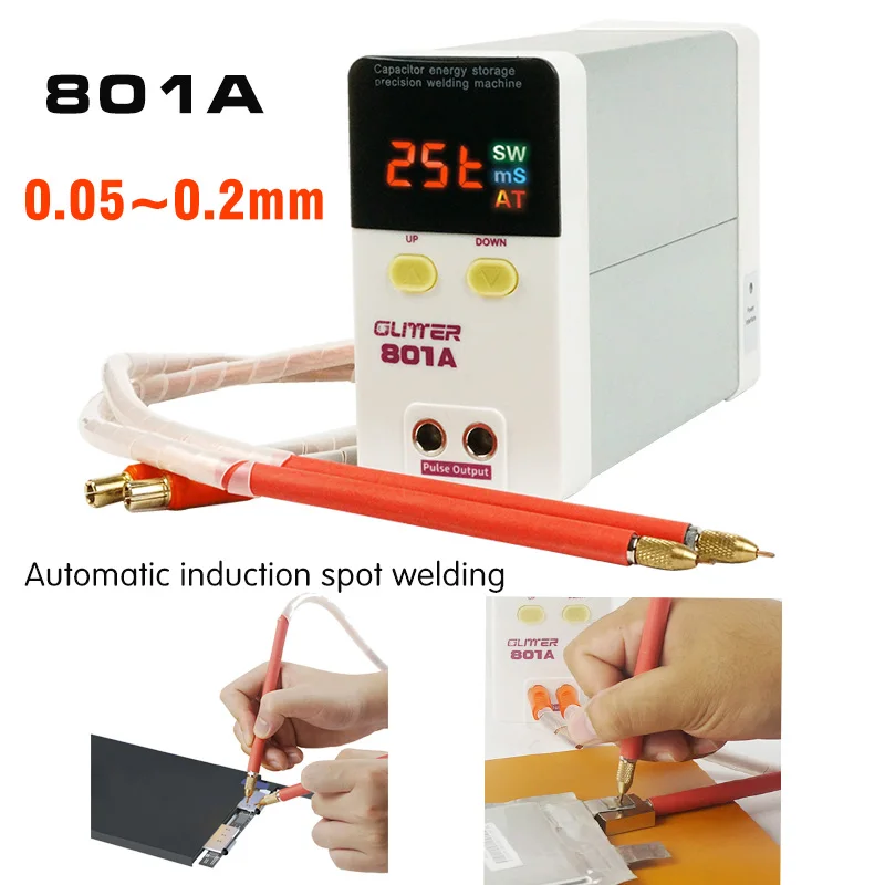 Glitter 801a Capacitor Spot Welding Machine Advanced Laser Welding