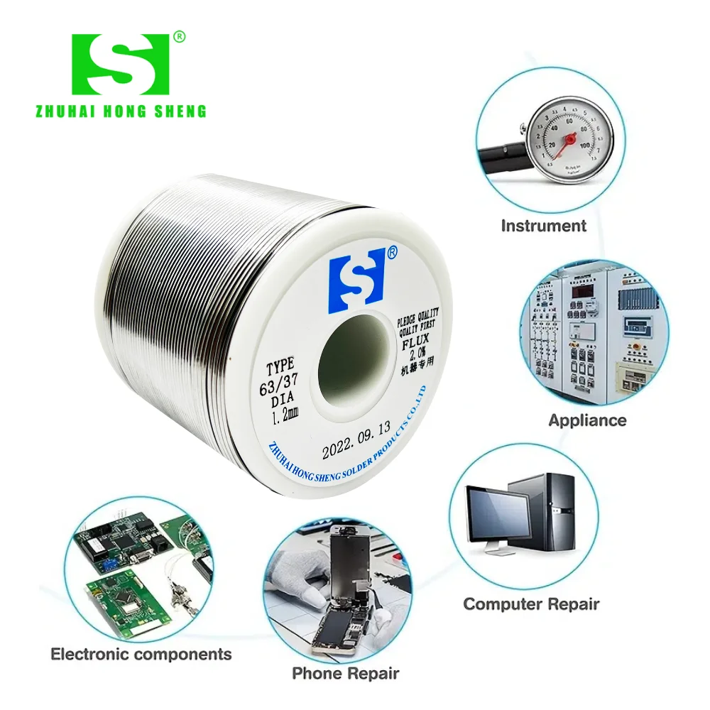 No Gas Flux Cored Solder Wire Roll Tin