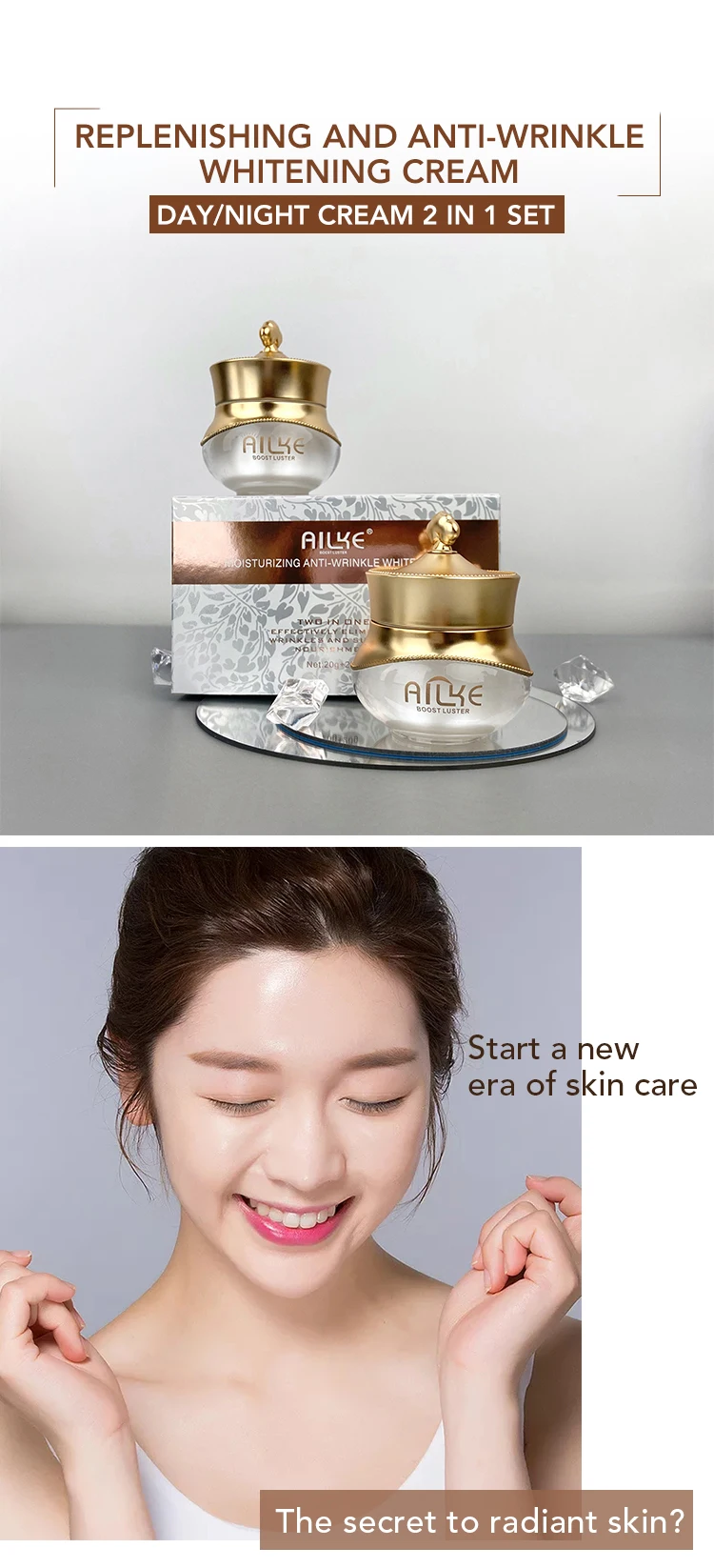 manufacturer ailke beauty cosmetics african skin white face