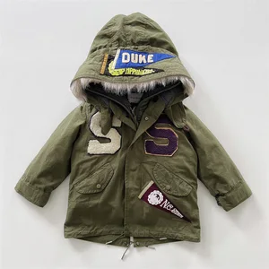Custom Japanese-style Children's Clothing Vintage Style Two-piece Cotton-padded Jackets Boys and Girls Clothes for Kids