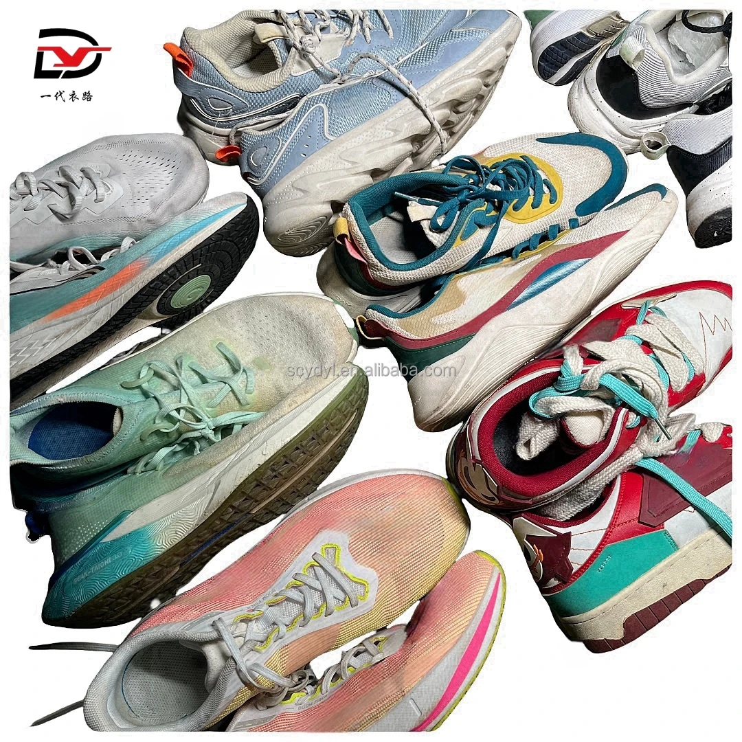 S09 Wholesale a Grade Used Sneaker Shoes Men Second Hand Chinese Branded  Bale Shoes Sport High Quality Affordable Shoes for Men