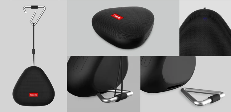 M36 Havit Portable Mini Loud Speaker Outdoor Hands Free Calling Ipx7 Waterproof Bt Wireless Smart Music Speakers - ANKUX.COM