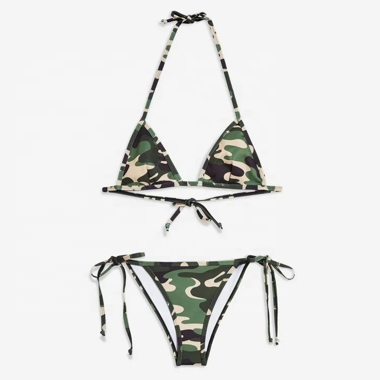 Sexy Bikini Riot Custom Camouflage Swimwear for Women