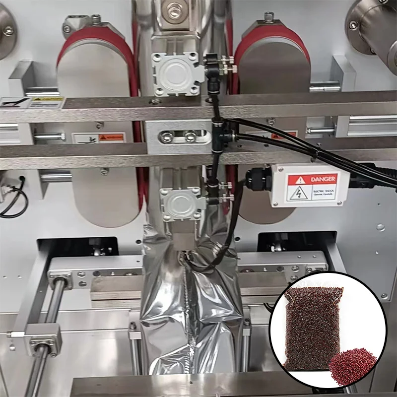 LWT Automatic Vertical Rice Sugar Salt Bagging Machine Rice Grain Bean Cereal Bag Filling Machine 1kg 5kg Sugar Packing Machine