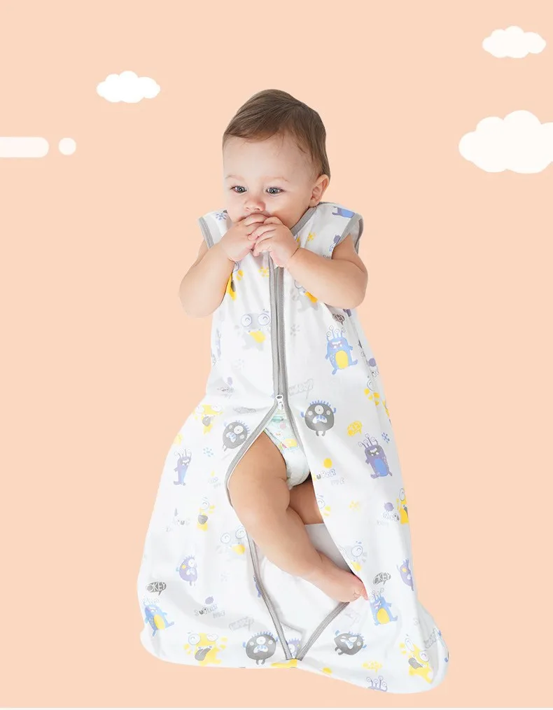 Summer Newborn Sleeping Bag High Quality Baby Antikick Quilt Cotton