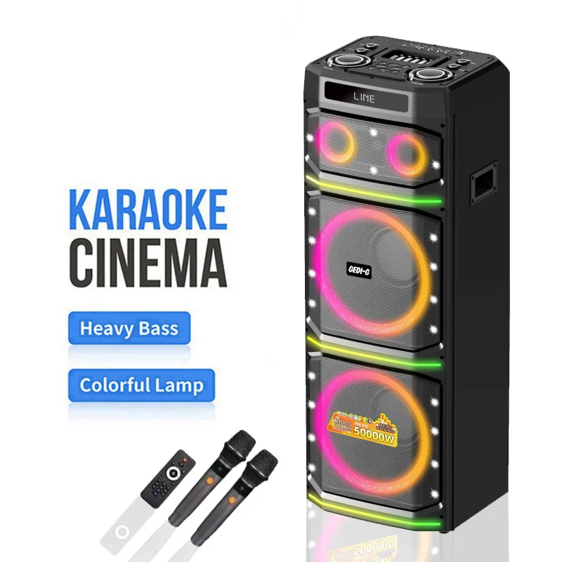 DR-1235 Day of Russia 12 Inch Party Speaker Box Audio System