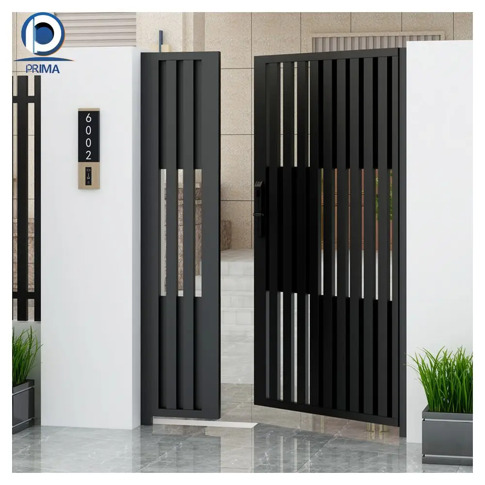 Latest Main Gate Designs Outdoor the Door of the Courtyard Window Grill Design and Gate
