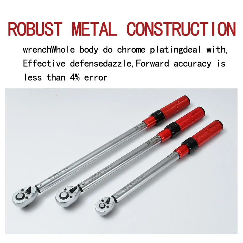 Mechanical Torque Wrench Prefabricated Adjustable Kg Twoway Ratchet
