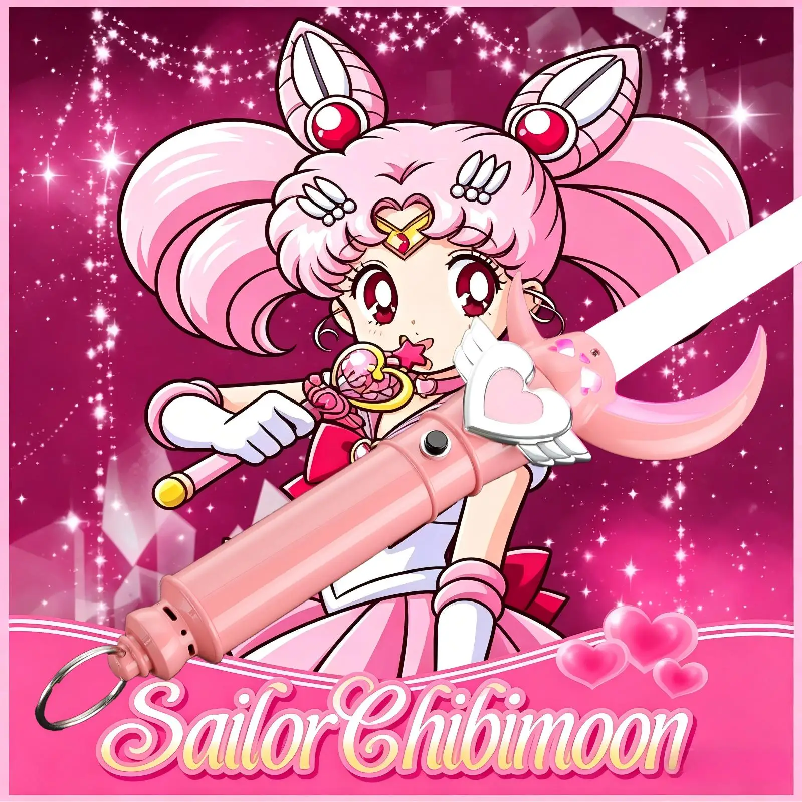 美少女戦士セーラームーン ライトグロースティック LED 音付き剣 92cm